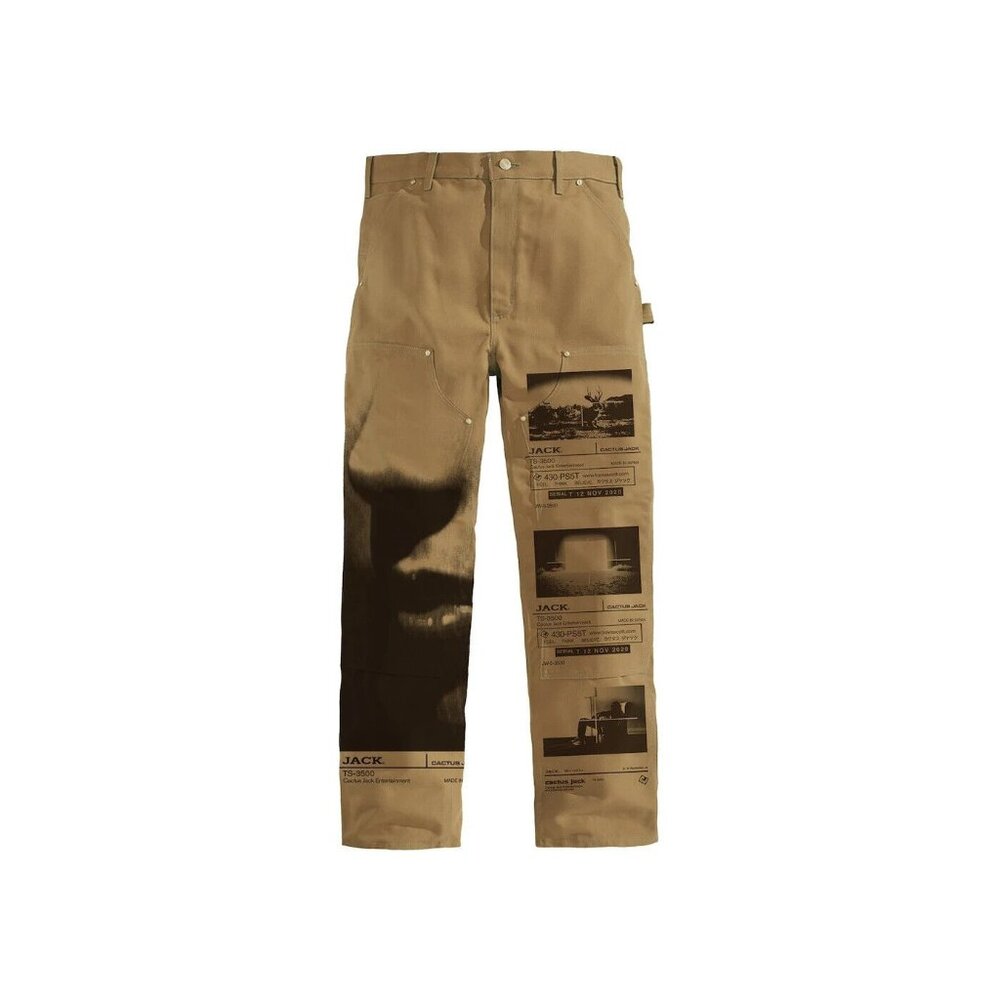 Travis Scott Mens 30 System Work Double Knee Work Pants NEW R1484